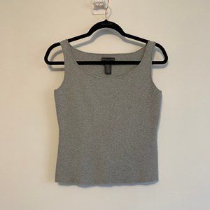 Banana Republic Stretch Knit Tank - Heather Grey